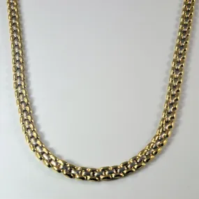 Watch Strap Necklace | 18" | Modern Flow Glam Effect