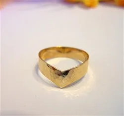 WIDE PEEN V Meaningful Symbol Graceful Edge