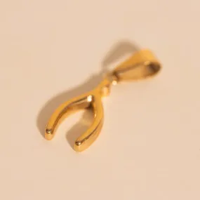 Vintage Jewelry Marvelous Piece Wishbone Necklace Charm